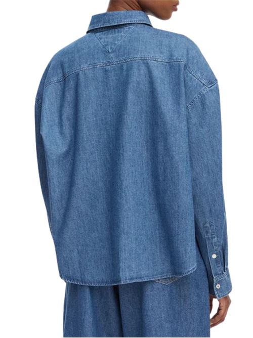 Camcia in denim relaxed fit Tommy Hilfiger | WW0WW505280YE